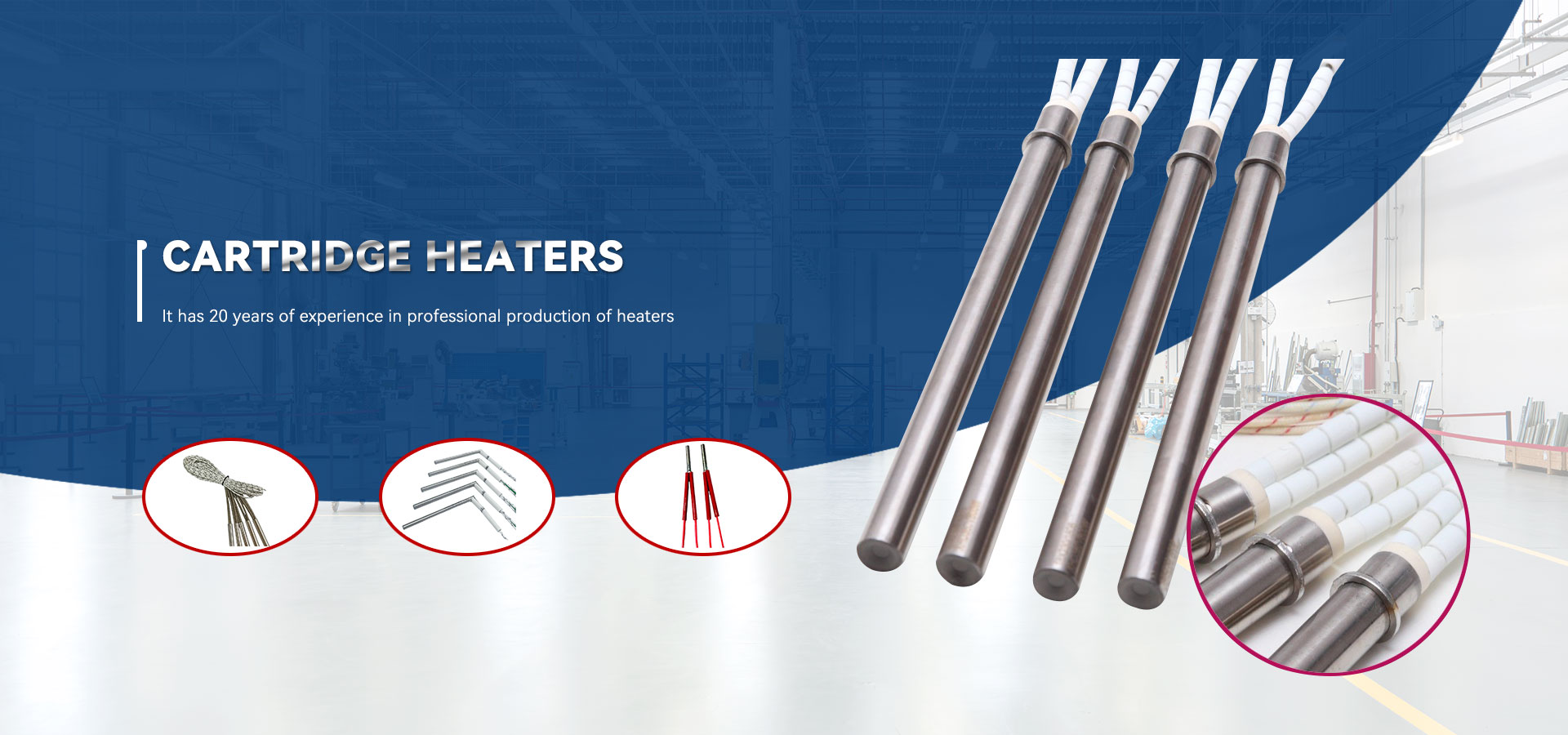 Cartridge Heaters Factory